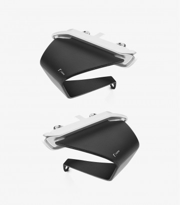 Seitliche Winglets Rizoma in Aluminium und Carbon Ducati Monster 937 / + (21-25) ZDM152AK