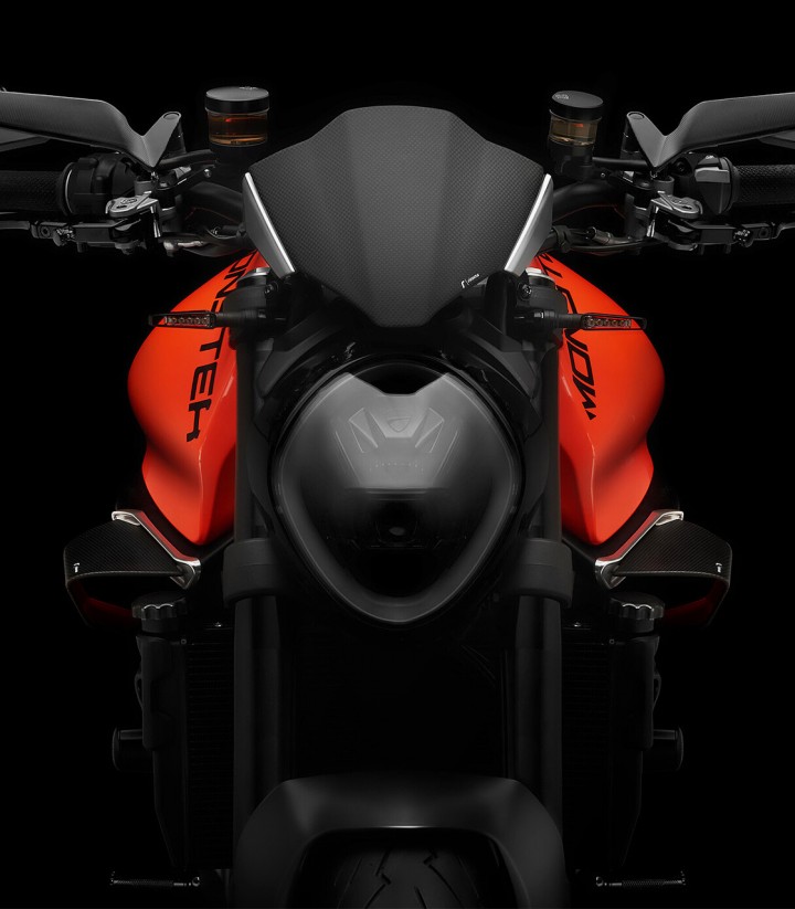 Alerones Laterales Rizoma en Aluminio y Carbono Ducati Monster 937 / + (21-25) ZDM152AK