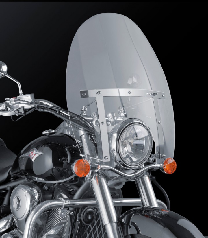 Pantalla Puig modelo America III para Moto Custom color Transparente 1129W