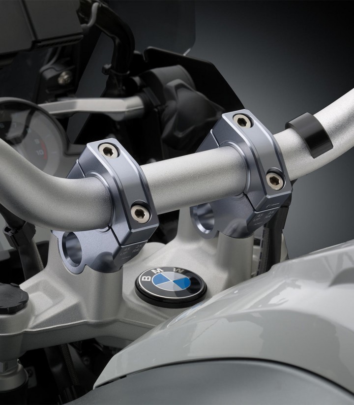 Torretas Rizoma en Gris BMW R 1200/1250 GS, GS Adventure (13-24) AZ451D