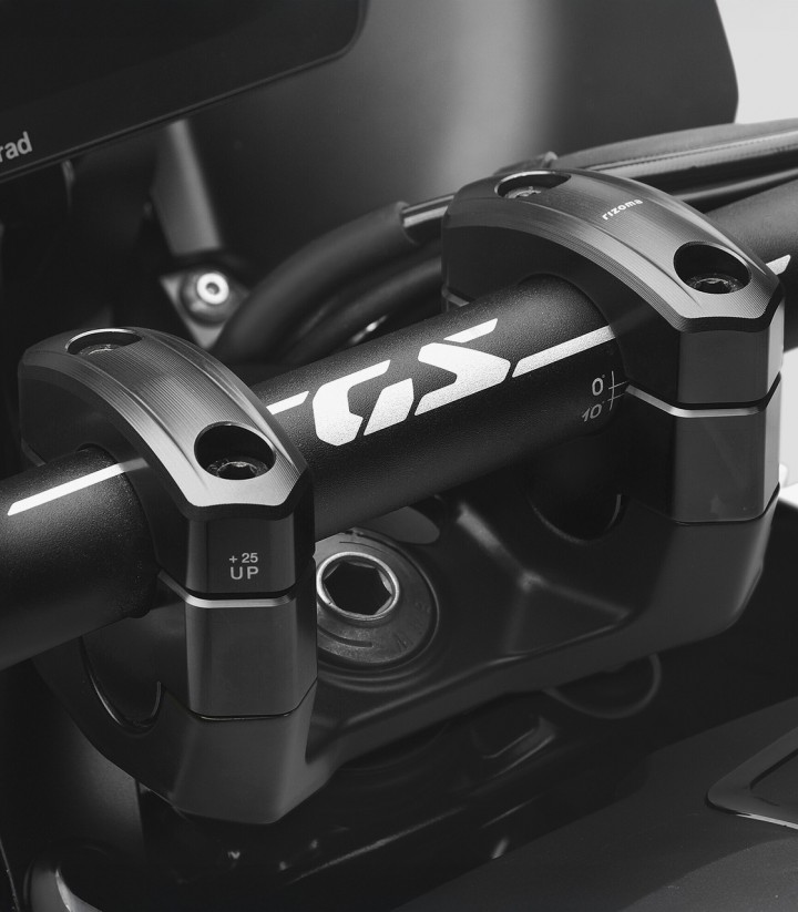 Torretas Rizoma en Negro BMW R 1300 GS / GS Adventure (23-25) ZBW111B