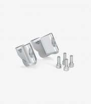 Rizoma Silver Risers Ducati Multistrada V4 / V4 S / Rally / Pikes Peak / RS (21-26) ZDM167A