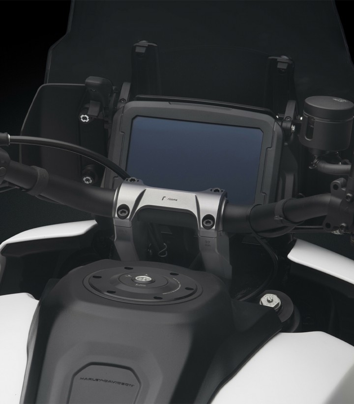 Torretas Rizoma en Negro Harley-Davidson Pan America 1250 / Special / ST / CVO (21-25) ZHD155B
