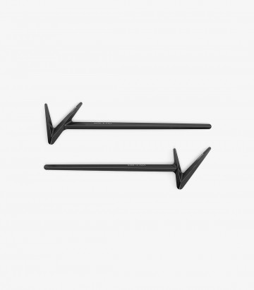 Iconos Laterales Rizoma en Negro ZVP043B Vespa GTS, GTV, Sei Giorni (18-25)