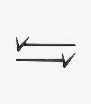 Iconos Laterales Rizoma en Negro ZVP043B Vespa GTS, GTV, Sei Giorni (18-25)