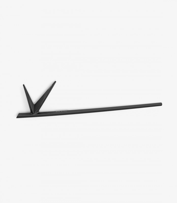 Frontemblem Rizoma in Schwarz ZVP038B Vespa Elettrica, GTS, GTV, Primavera, Sprint und Sei Giorni (18-25)