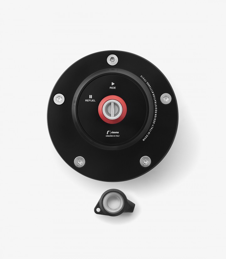 Tankdeckel Street Schwarz Rizoma several Honda models TF020B