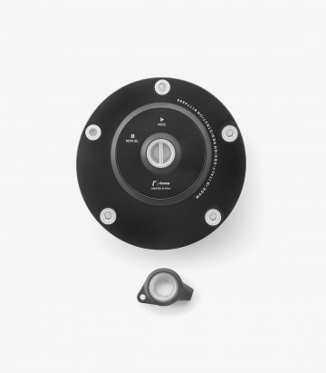 Rizoma Black Street Fuel Tank Cap Honda Africa Twin CRF 1000/1100 (16-25), CB 1000 R/Hornet (18-25), CB/CBR 650 R (19-26), CB 75