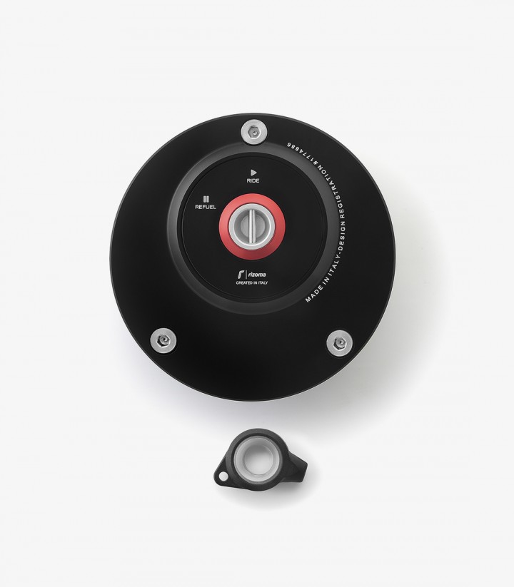 Tankdeckel Street Schwarz Rizoma several MV Agusta models TF041B