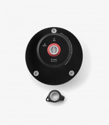 Rizoma Black Street Fuel Tank Cap Yamaha FZ1/FZ6/FZ8 (04-16), MT-03/07/09/10 (13-25), Tracer 7/9/900 (15-24), Ténéré 700 (22-25)