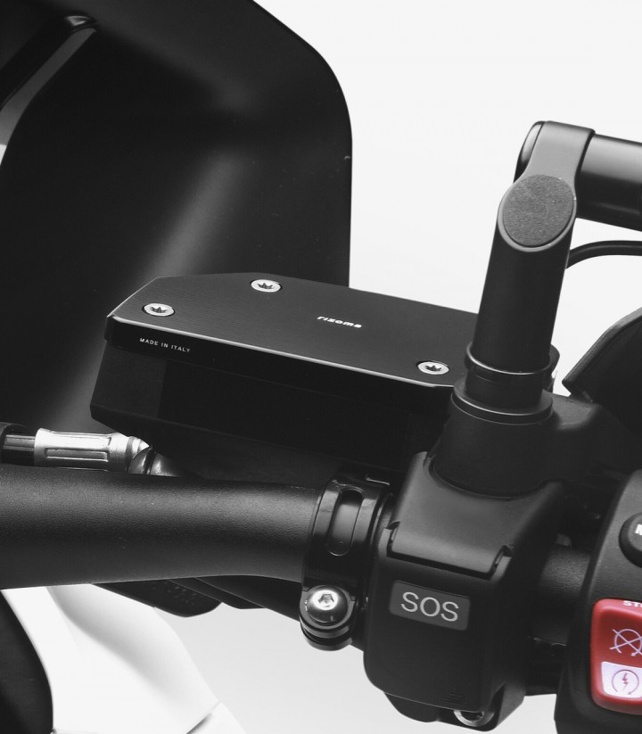 Rizoma Deckel für Flüssigkeitsbehälter Vorderradbremse Schwarz BMW R 1300 GS (23-26), R 1300 R (26-27), R 1300 RS (26) TP056B
