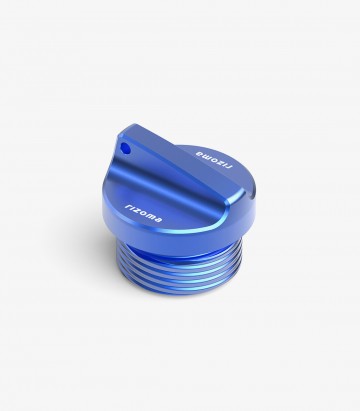 Öleinfülldeckel Rizoma Blau M24x2 für verschiedene Modelle von BMW TP127U