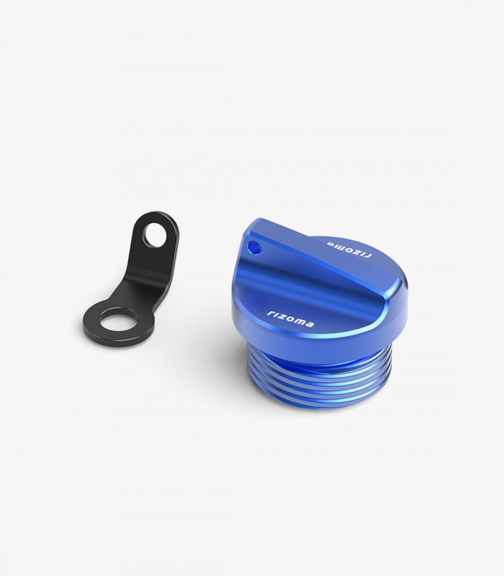 Öleinfülldeckel Rizoma Blau M24x2 für verschiedene Modelle von BMW TP127U