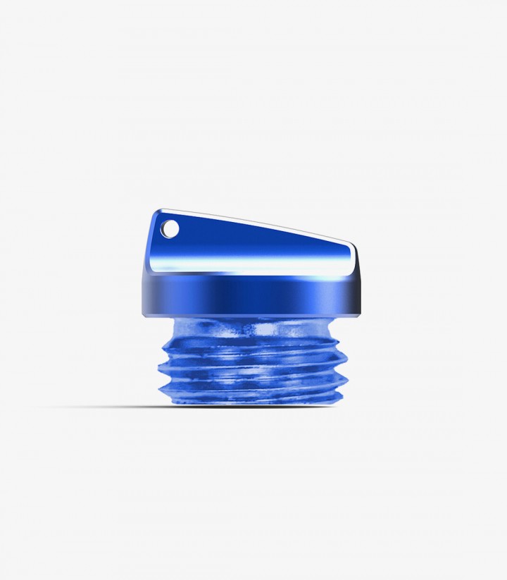 Öleinfülldeckel Rizoma Blau M24x2 für verschiedene Modelle von BMW TP127U