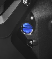 Tapón Llenado Aceite Rizoma Azul M24x2 para varios modelos de BMW TP127U