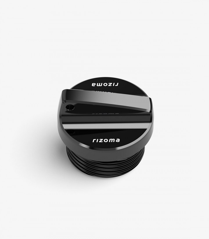 Öleinfülldeckel Rizoma Schwarz M24x2 für verschiedene Modelle von BMW TP127B