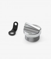Tapón Llenado Aceite Rizoma Plateado M24x2 para varios modelos de BMW TP127A