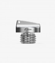 Rizoma Silver Oil Filter Cap M20x2,5 for various models of Ducati, Honda, Kawasaki & Yamaha TP123A