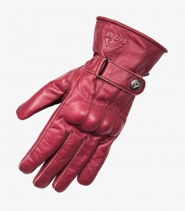 Guantes de invierno de mujer Elegant de By City en color granate