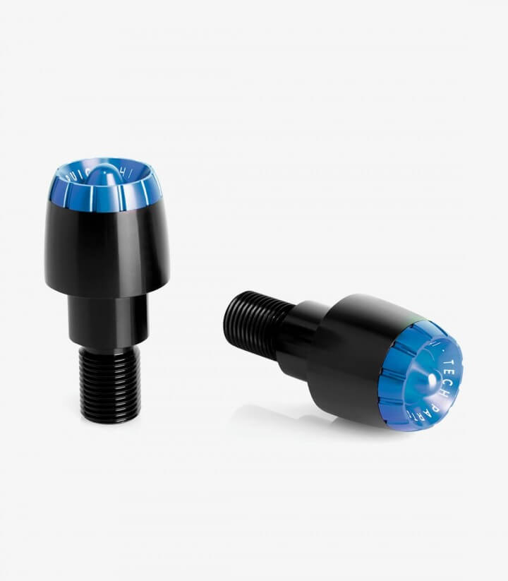 Puig Thruster Bar Ends in Blue for Kawasaki ER-6, Ninja, Versys, Vulcan S and other models