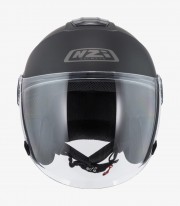 NZI Civic Matte Black Open Face Helmet