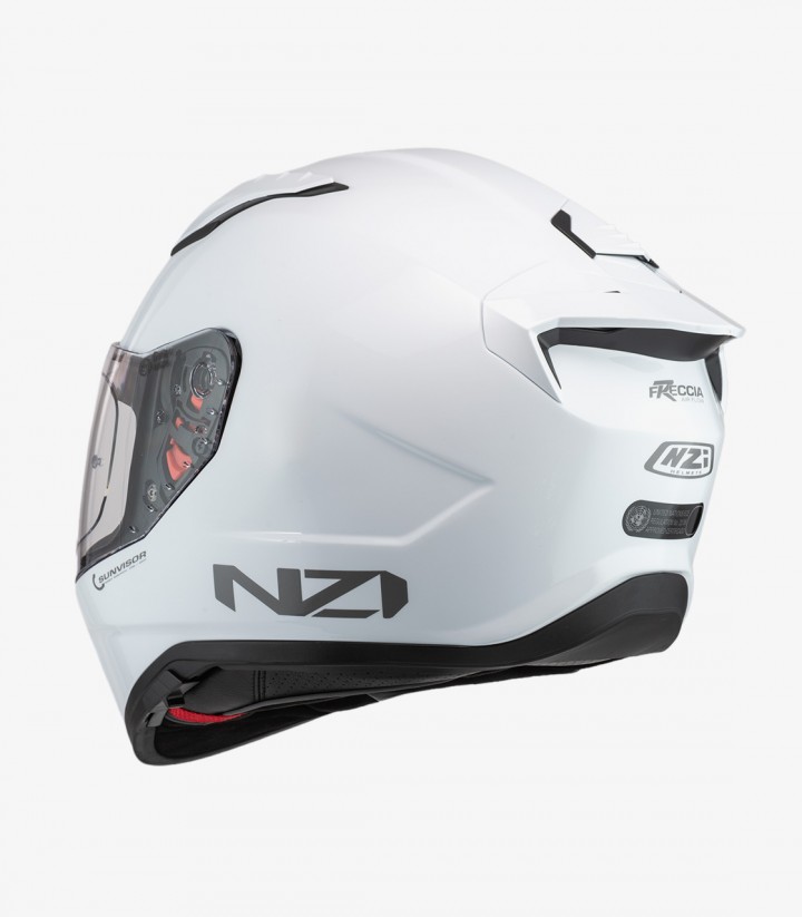 NZI Freccia Duo White Full Face Helmet