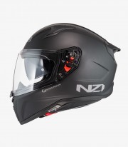 NZI Freccia Duo Matte Black Full Face Helmet