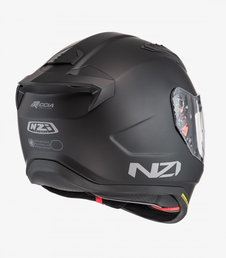 Integralhelm NZI Freccia Duo Mattschwarz