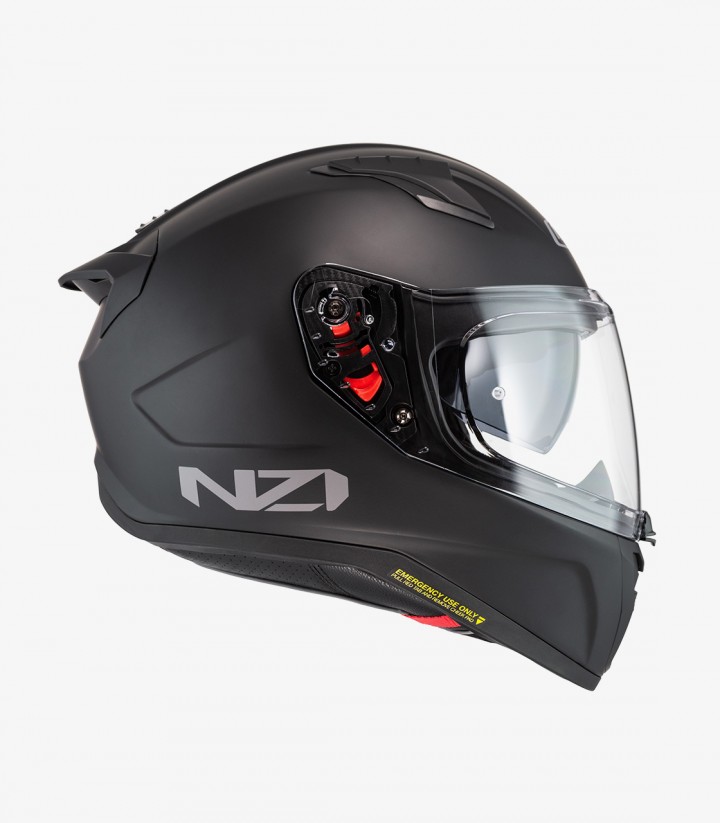 Integralhelm NZI Freccia Duo Mattschwarz