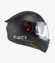 NZI Freccia Duo Matte Black Full Face Helmet