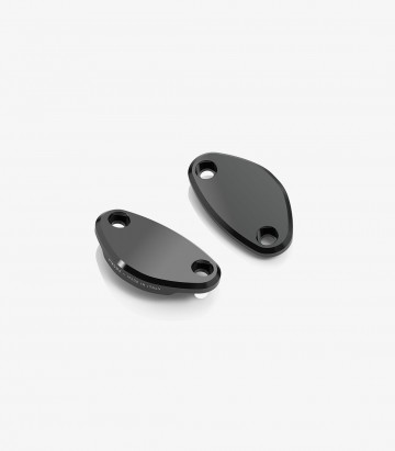 Rizoma Fairing Mirror Hole Covers for Kawasaki Ninja ZX-10R / ZX-10RR (17-25) BS533B
