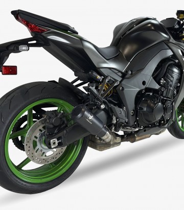 Escape AK7228SB IXRACE MK2B Negro para Kawasaki Z1100 (25-26)