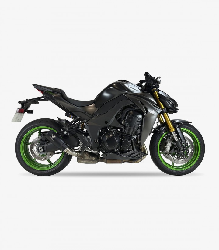 Escape AK7228SB IXRACE MK2B Negro para Kawasaki Z1100 (25-26)