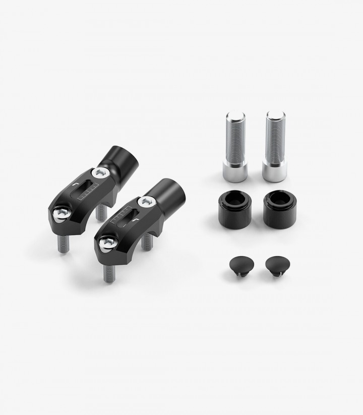 Adaptadores Espejos Stealth Naked Rizoma para Triumph Speed Triple 1200 RS / RX, Street Triple RS / 765 Moto2 (17-25) BSN910B