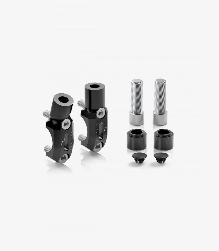 Rizoma Spiegeladapter Stealth Naked für Triumph Speed Triple 1200 (21-26), Street Triple (17-26) BSN910B