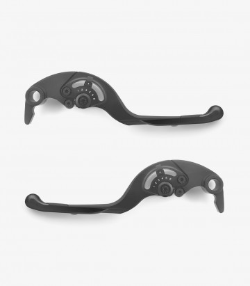Bremshebel Adjustable Plus Rizoma Yamaha TMAX 530 (17-19), TMAX 560 (20-26) Schwarz LBX208B