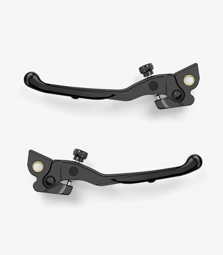 Manetas de Freno Adjustable Plus Rizoma Vespa GTS / GTS Super, GTV, Sei Giorni (15-25) Negro LBX152B