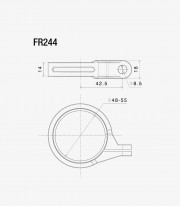 Adaptadores Intermitentes No Originales Rizoma para Varios modelos de BMW, Ducati, Honda, Indian y Kawasaki FR244B