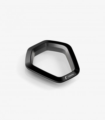Zierblende Startknopf Rizoma Yamaha TMAX 560 (22-26) Schwarz ZYF058B