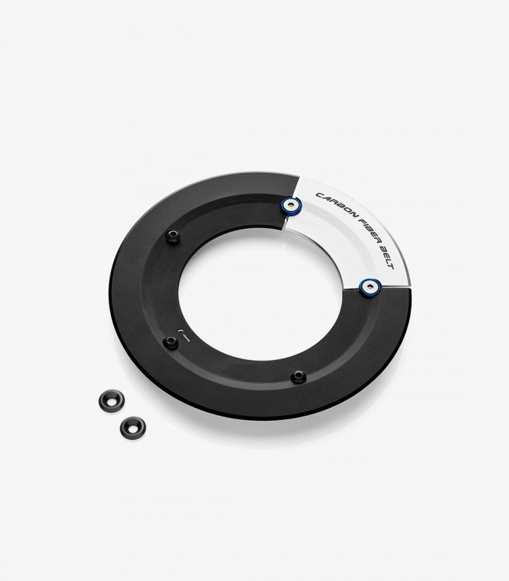 Zierblende hintere Riemenscheibe Rizoma Yamaha TMAX 530 (17-19), TMAX 560 (20-26) Schwarz ZYF034B