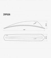 Rizoma Front Fender Trim Vespa GTS / GTS Super / GTS 310 (23-25) Silver ZVP026A