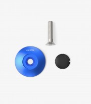 Rizoma OEM Exhaust Bracket Trim BMW M 1000 R/RR, R 12, R 1200/1250/1300 GS, R nineT, S 1000 R/RR (09-26) Blue ZBW114U