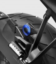 Embellecedor Soporte Escape OEM Rizoma BMW M 1000 R/RR, R 12, R 1200/1250/1300 GS, R nineT, S 1000 R/RR (09-26) Azul ZBW114U