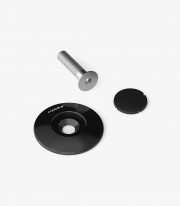 Rizoma OEM Exhaust Bracket Trim BMW M 1000 R/RR, R 12, R 1200/1250/1300 GS, R nineT, S 1000 R/RR (09-26) Black ZBW114B