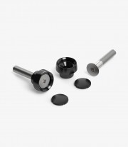 Rizoma OEM Handguard Bolt Trim BMW F 800/850/900 GS/XR, R 1200/1300 GS, S 1000 XR (10-25) Black ZBW110B