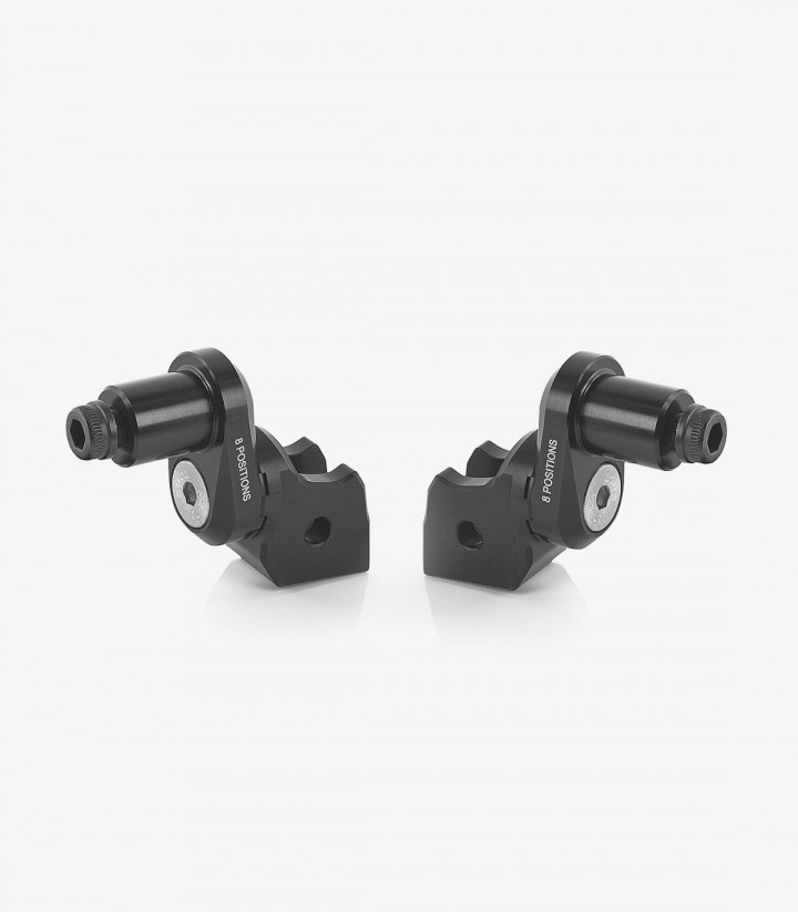 Kit Montaje Excéntrica Estriberas Rizoma Ducati DesertX (22-25), Ducati Multistrada V2/V2 S/V4/V4 S/V4 RS/V4 1000 S Sport (22-26