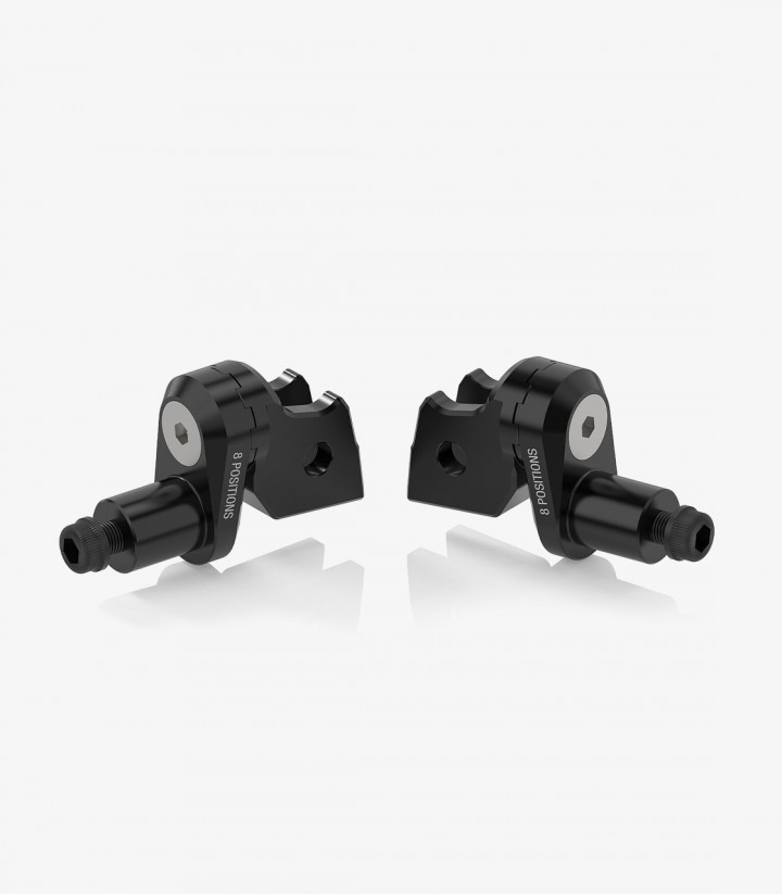 Kit Montaje Excéntrica Estriberas Rizoma Ducati DesertX (22-25), Ducati Multistrada V2/V2 S/V4/V4 S/V4 RS/V4 1000 S Sport (22-26