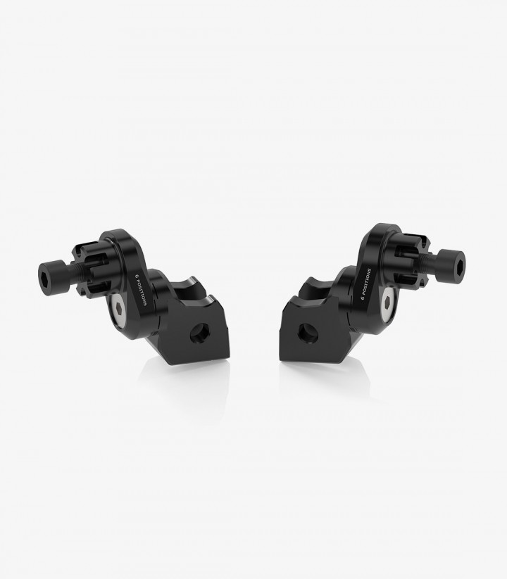 Montagekit Exzenter-Fußrasten Rizoma Ducati DesertX (22-25), Multistrada V2/V4 (21-26) PE726B