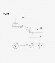Rizoma Fluid Reservoir Adapter CT450B