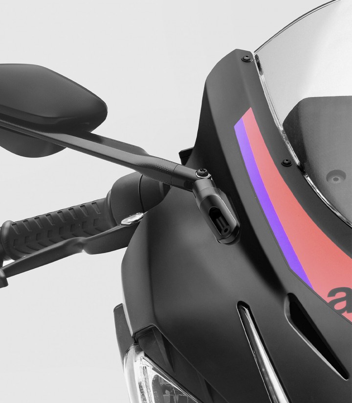 Adaptador Espejo Carenado Rizoma para Aprilia RS 457 (24-25) BS836B